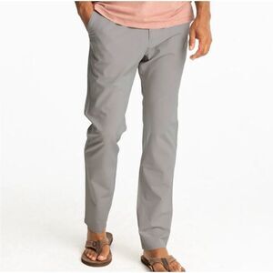 Free Fly Tradewinds Mens Performance Pant 38/32 Slate Gray Stretch Golf Comfort